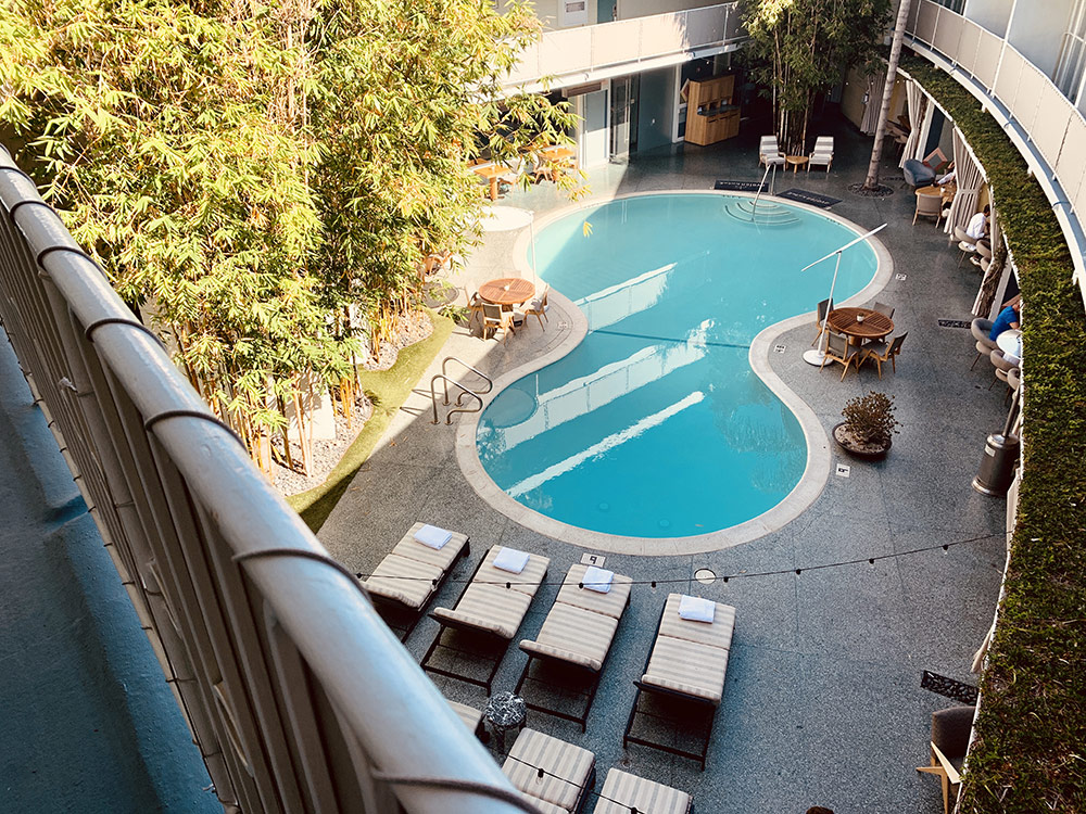 piscine hotel avalon beverly hills