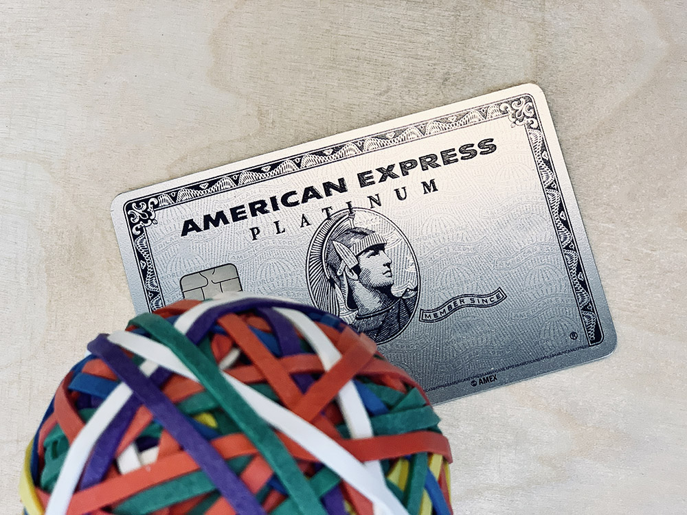 American Express Platinum Métal