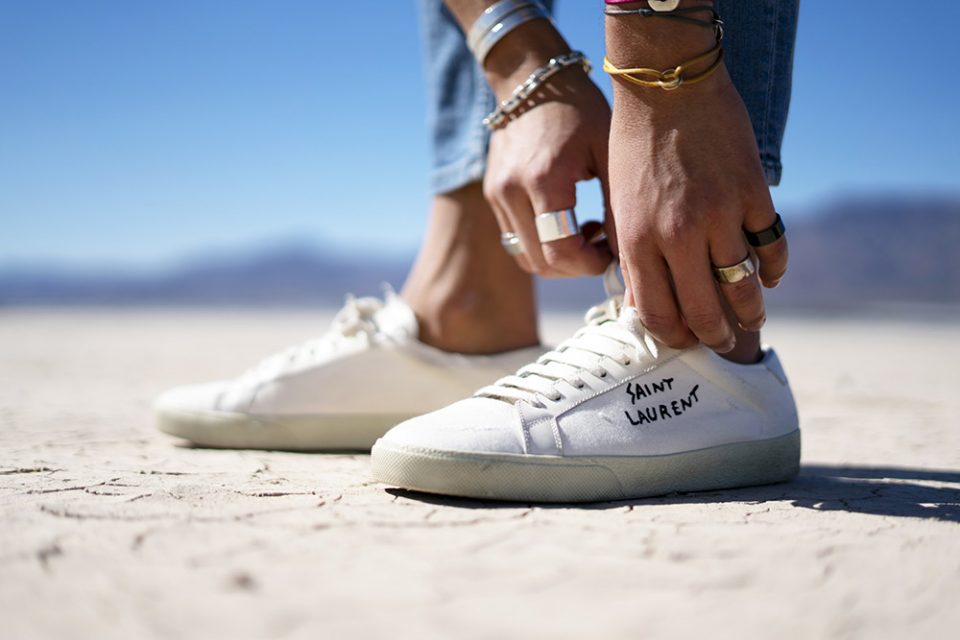 baskets yves saint laurent femme