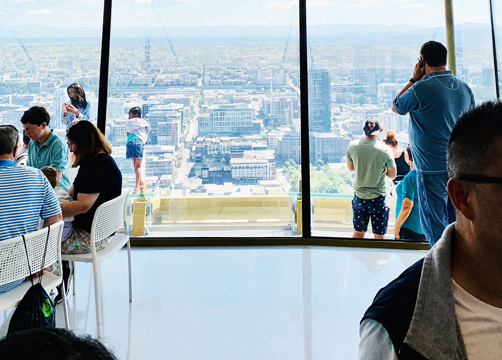 vue depuis le Space Needle