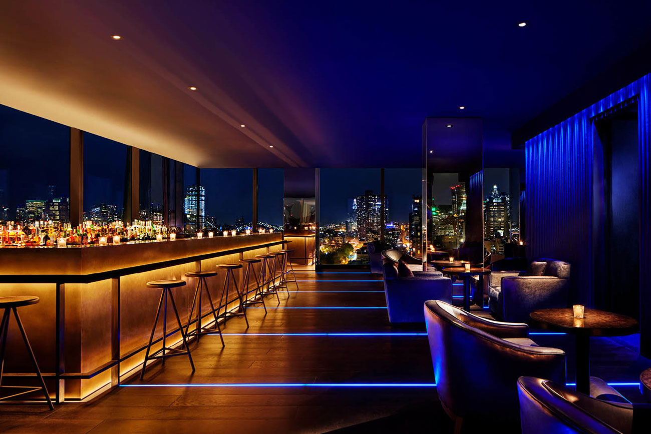 The Roof Public Hotel, un des meilleurs rooftop de New York