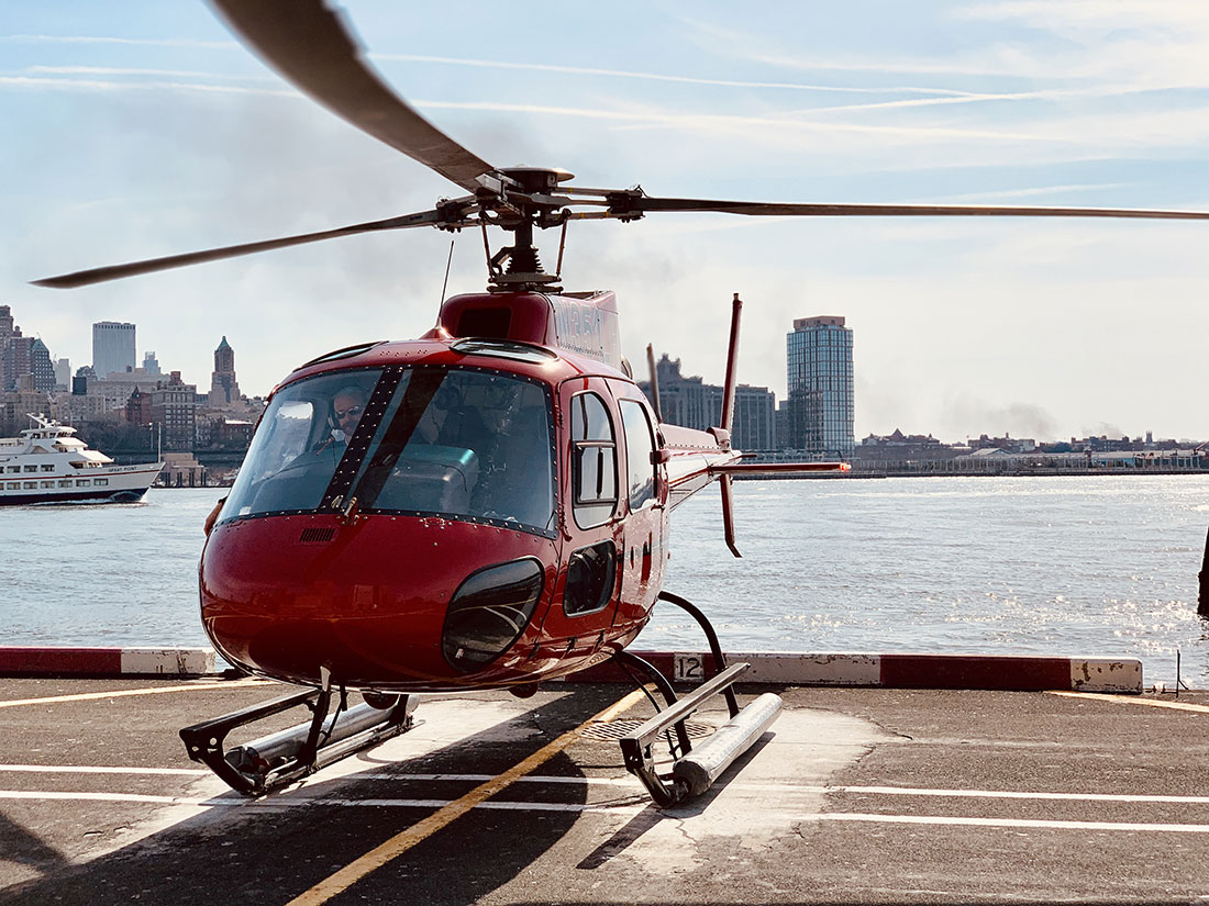 New York en hélicoptere