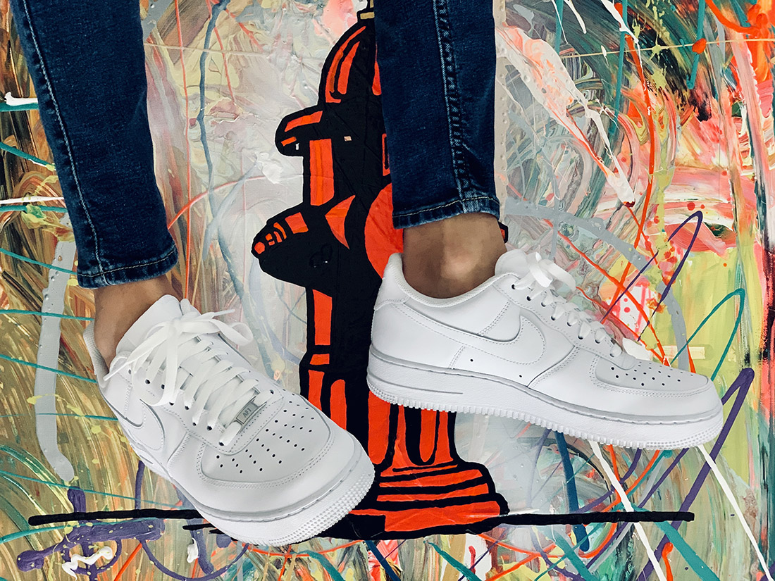 porter avec les Nike Air Force 1