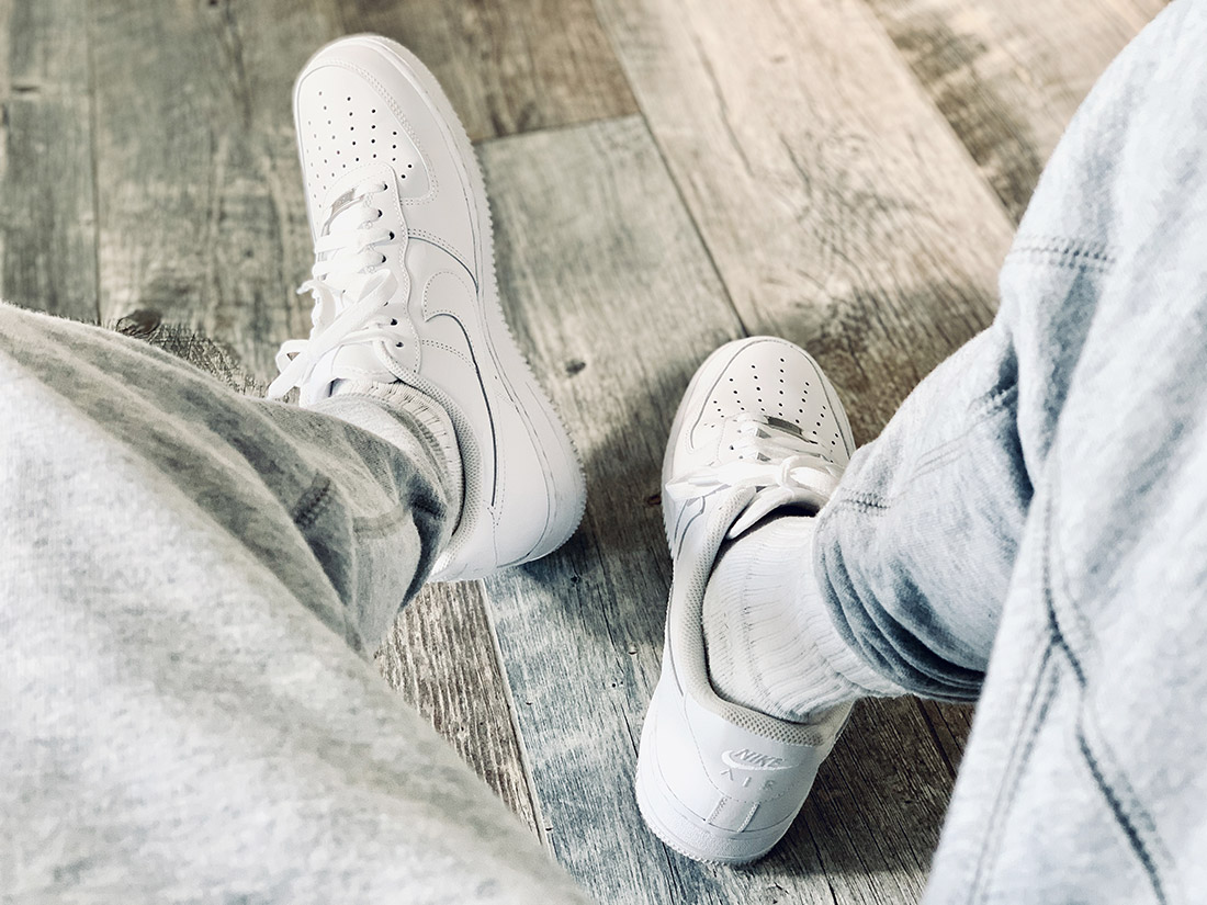 porter avec les Nike Air Force 1