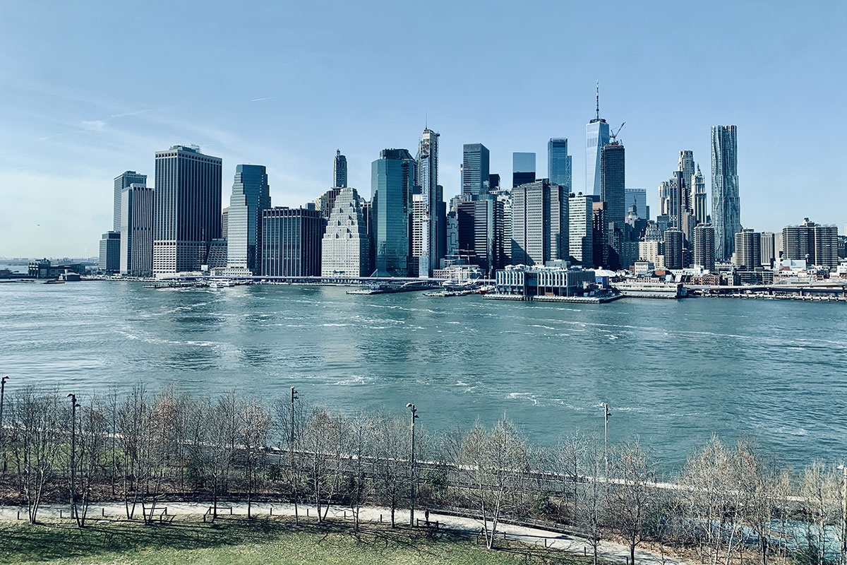 vue depuis le 1 Hotel Brooklyn Bridge