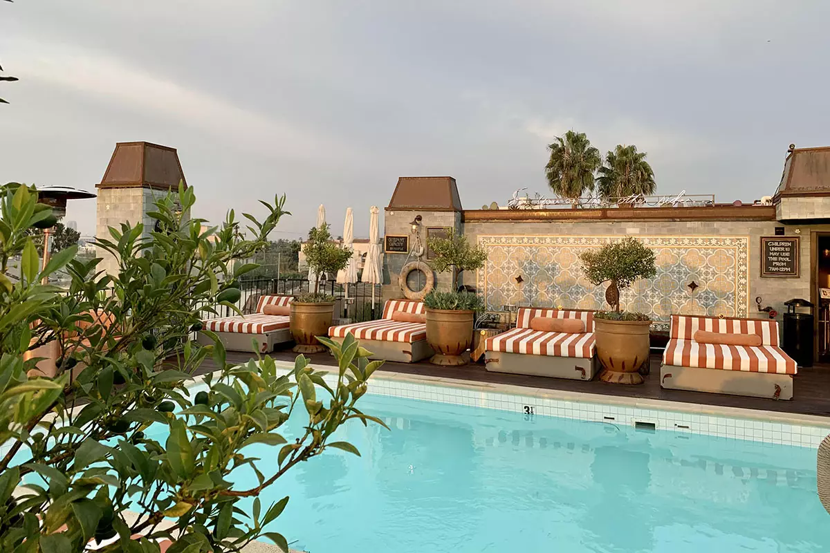 Hotel Petit Ermitage piscine et rooftop