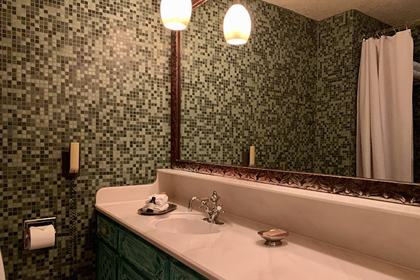 salle de bain du petit ermitage hôtel