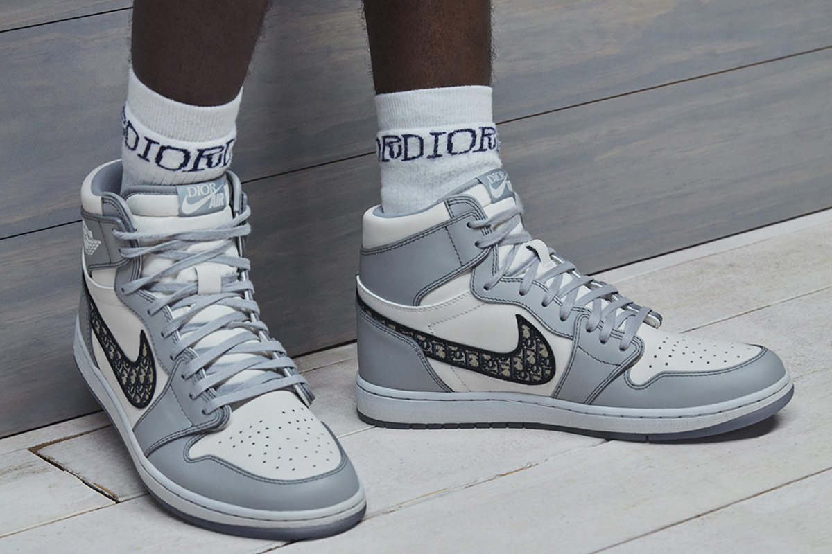 collaboration nike air jordan 1 dior