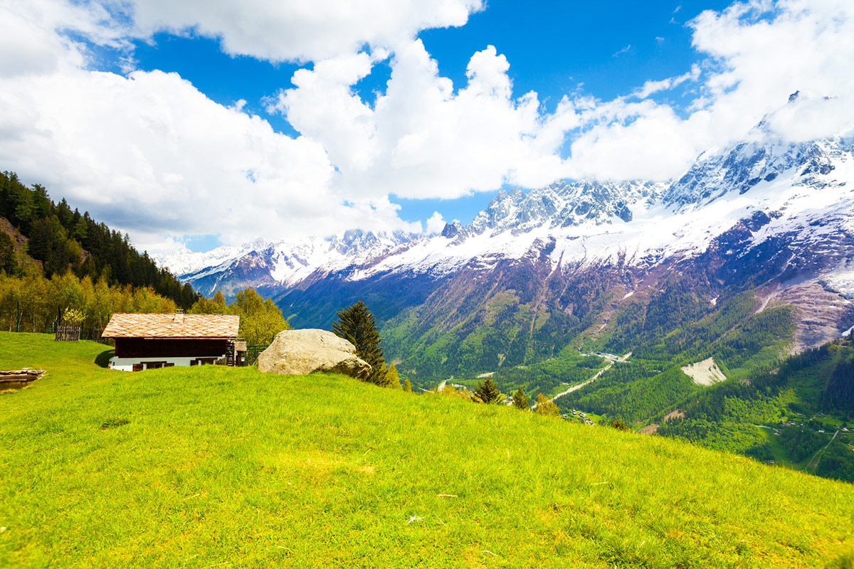 visiter le Mont Blanc en été