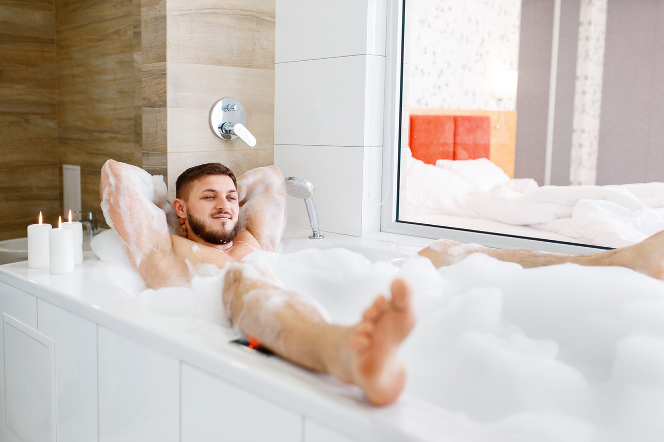 bienfaits à prendre un bain