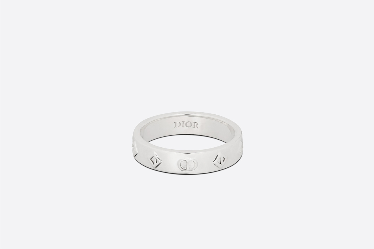 bague homme en argent Dior Homme