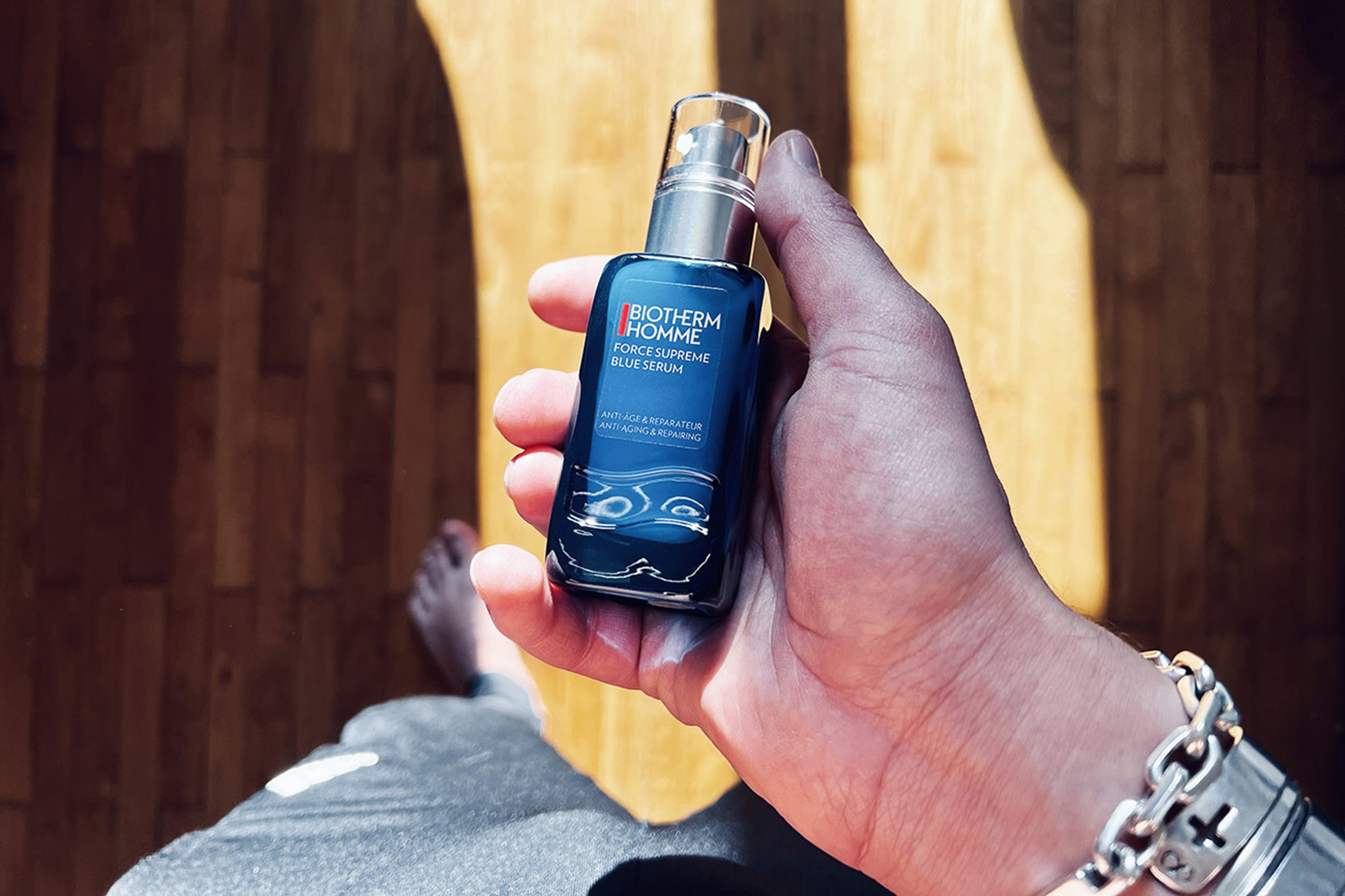 Biotherm Homme Force Suprême Blue Pro-retinol Serum : Avis complet