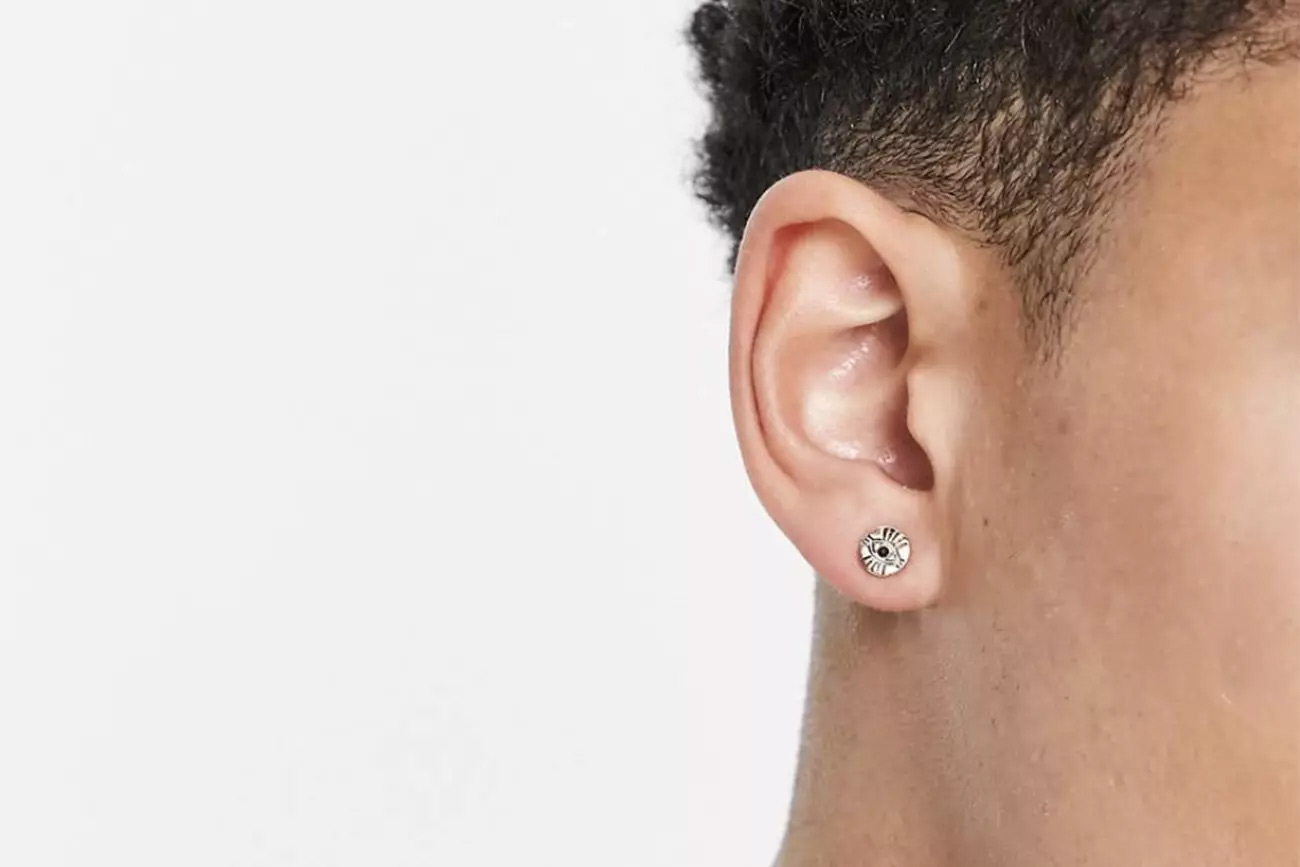 Boucles d'oreilles pour hommes