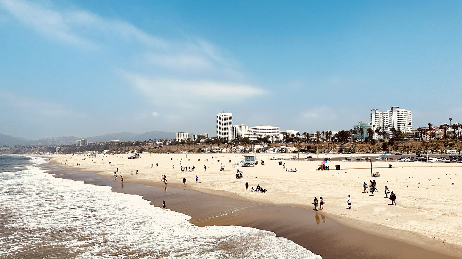 plage de Santa Monica