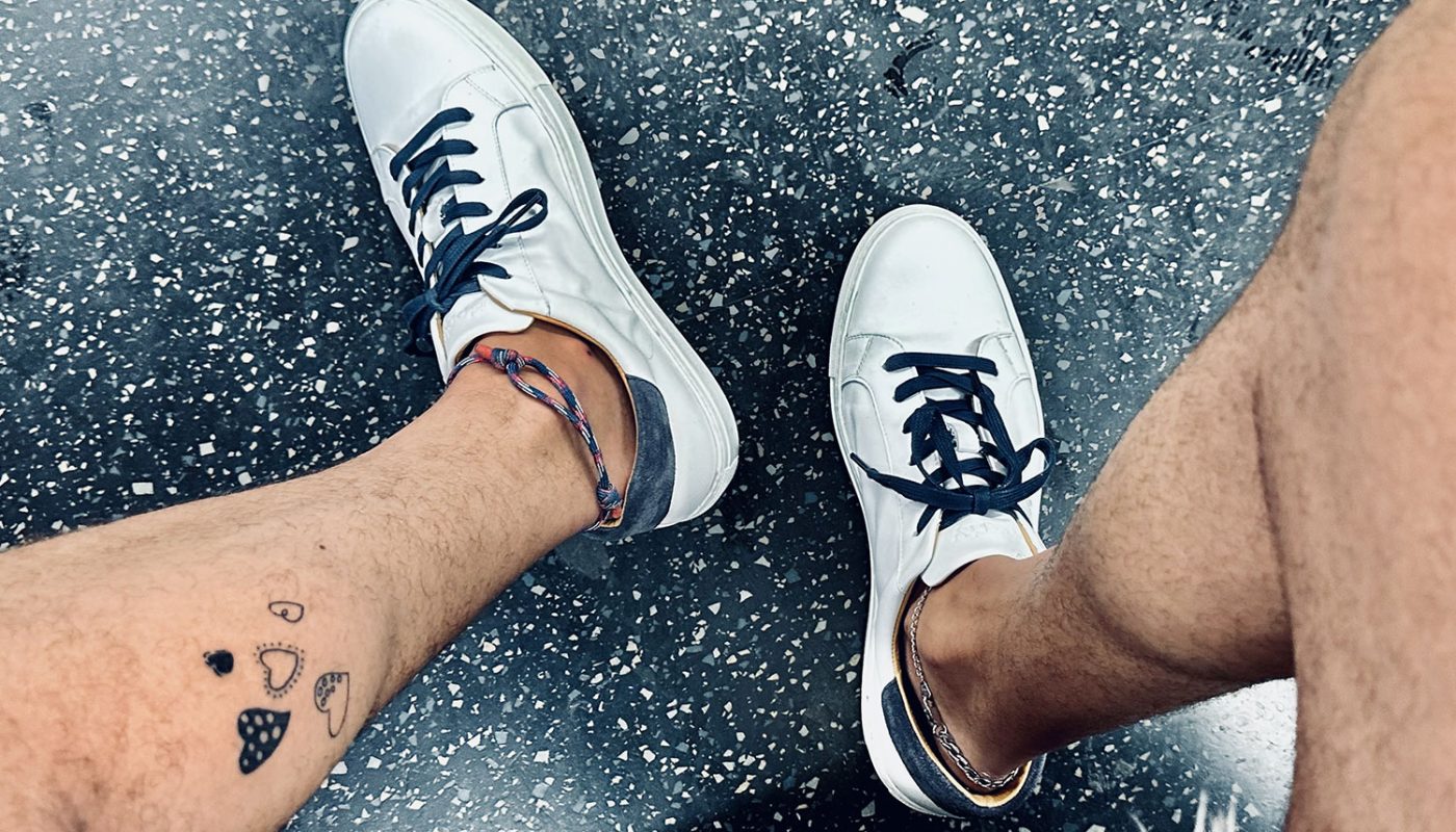 Les baskets blanches personnalisables de Hockerty
