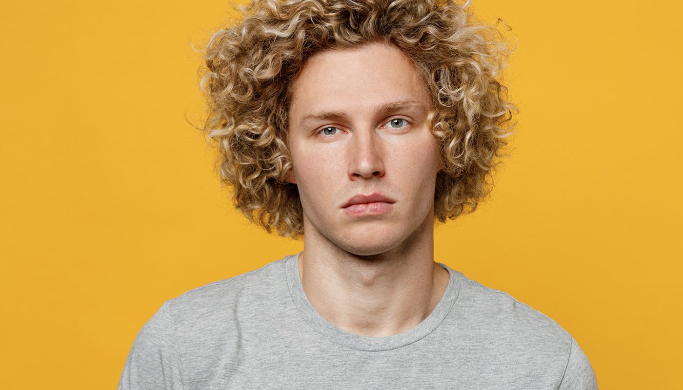 Permanente cheveux homme