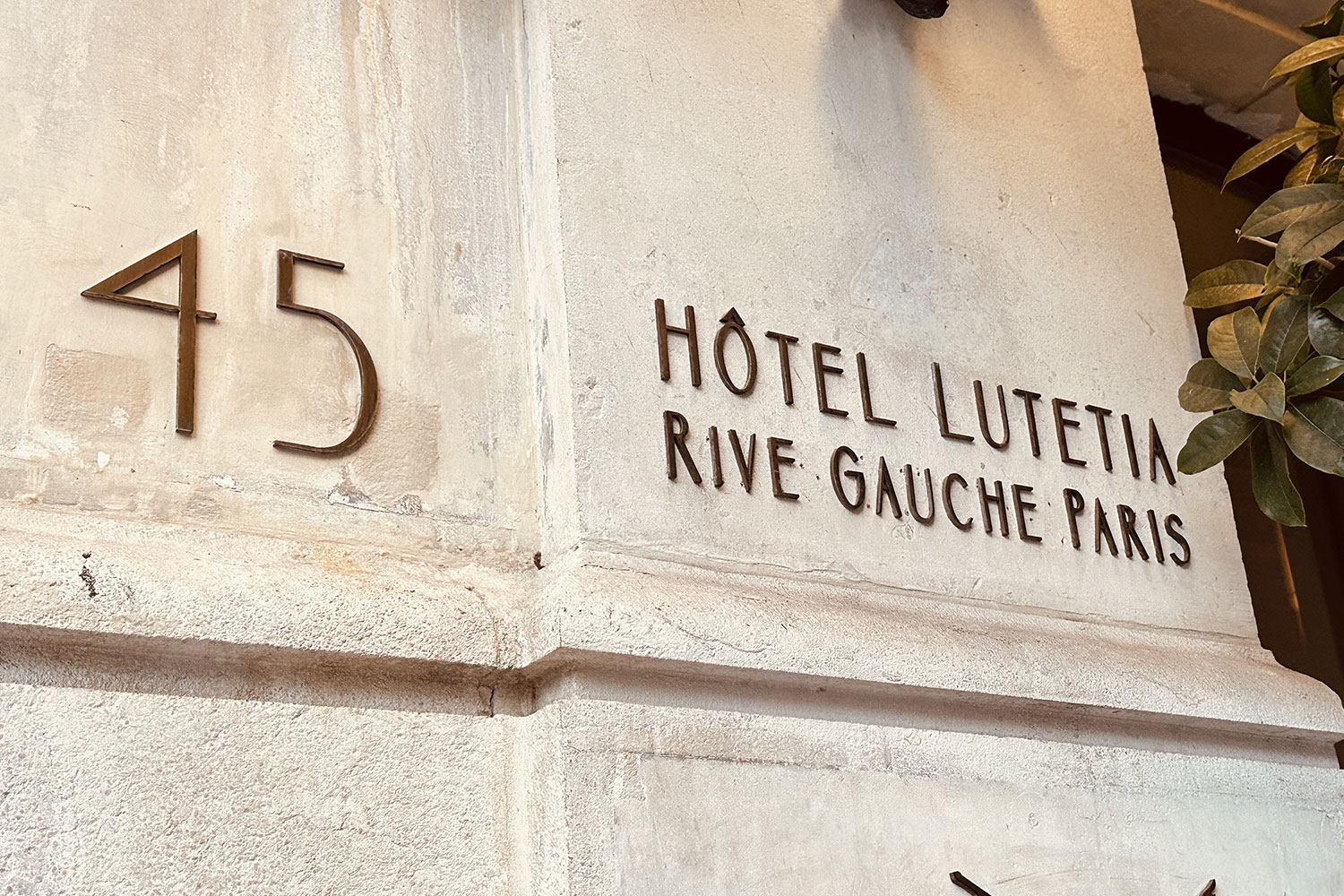 Hotel Le Lutetia à Paris